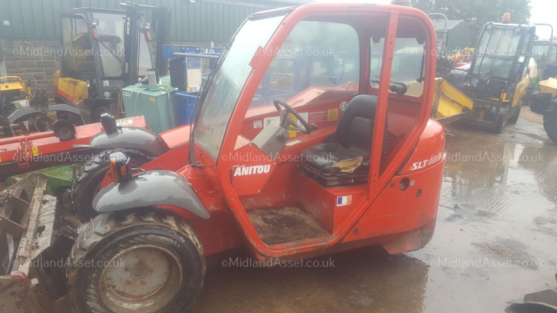 2008 MANITOU SLT420 B TWISCO TELEHANDLER, STARTS, DRIVES, LIFTS AND TIPS *PLUS VAT* - Image 5 of 10