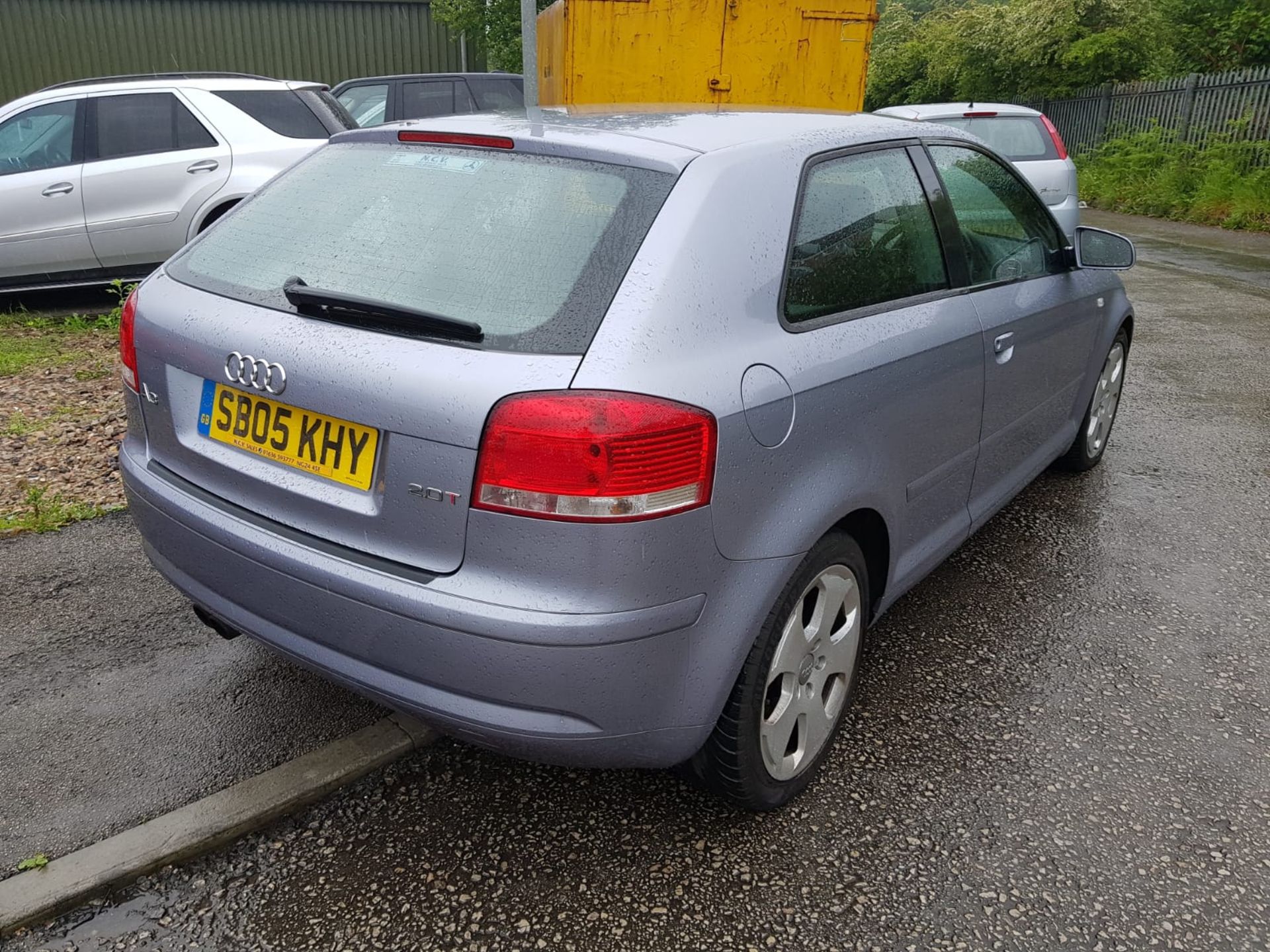 2005/05 REG AUDI A3 TFSI AUTOMATIC SILVER 2.0 PETROL 3 DOOR HATCHBACK *NO VAT* - Image 4 of 10