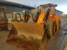 VOLVO BM4400 WITH BUCKET LOADING SHOVEL, SHOWING 31,311 HOURS (UNVERIFIED) *PLUS VAT*