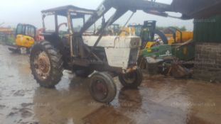 1971 DAVID BROWN 1200 TRACTOR, STARTS WITH A JUMP PACK, DRIVES AND LIFTS *PLUS VAT*