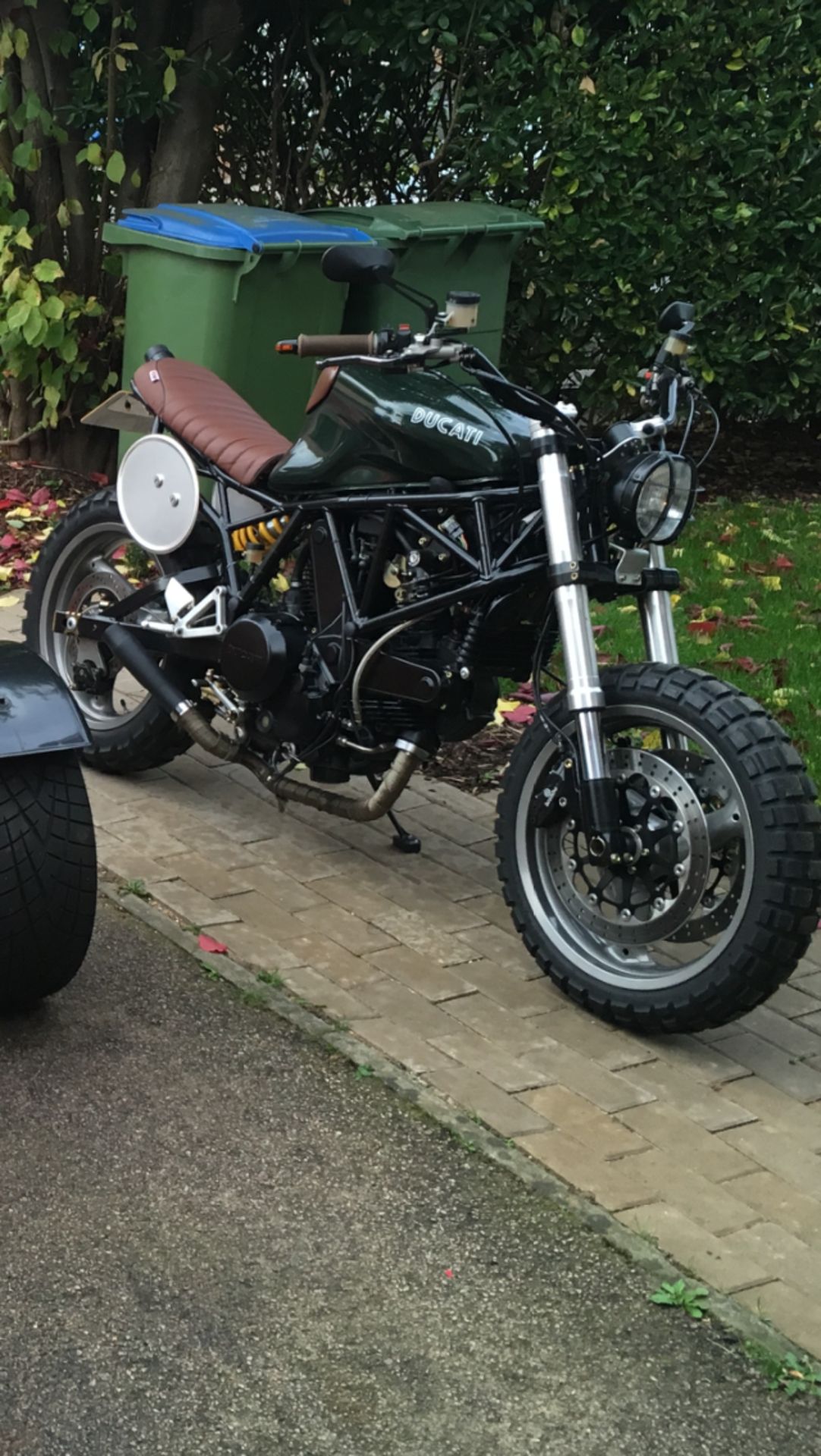 2003 DUCATI SCRAMBLER UNIQUE RETRO CAFE RACER / BOBBER - 750CC *NO VAT* - Image 2 of 8