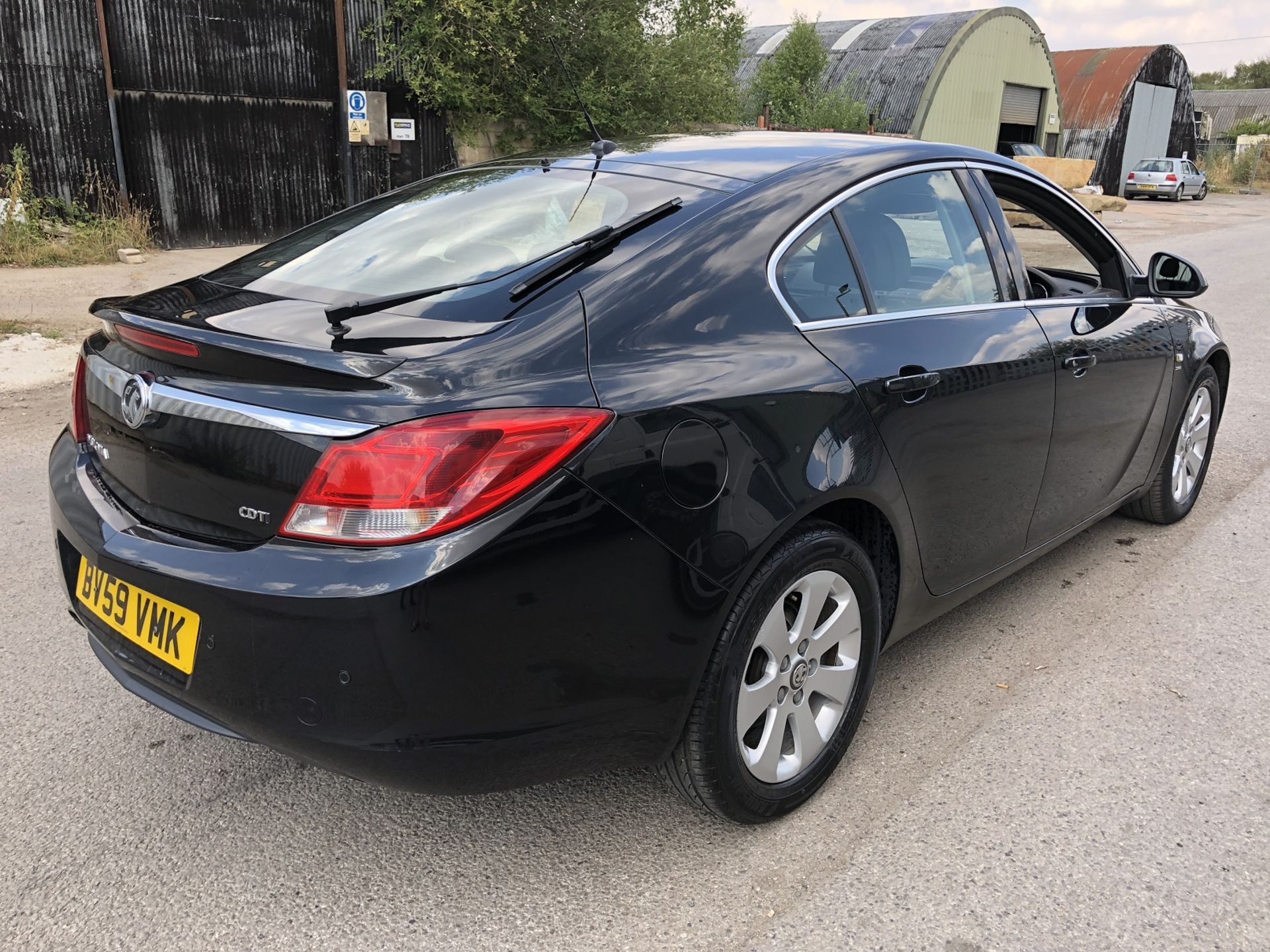 2009/59 REG VAUXHALL INSIGNIA SRI 160 CDTI BLACK DIESEL 5 DOOR HATCHBACK *NO VAT* - Image 6 of 17