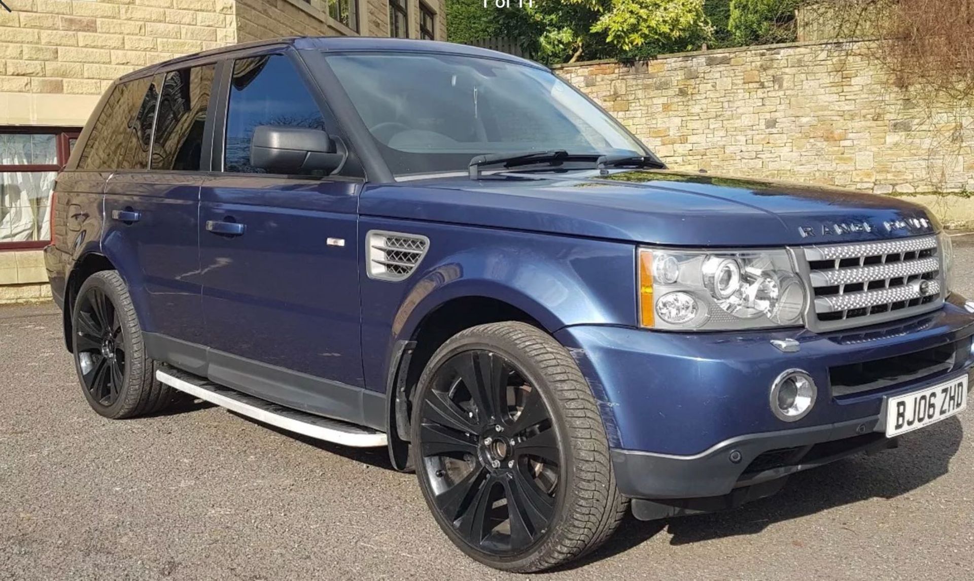 2006/06 REG LAND ROVER RANGE ROVER SPORT V8 SUPER CHARGED STD AUTOMATIC