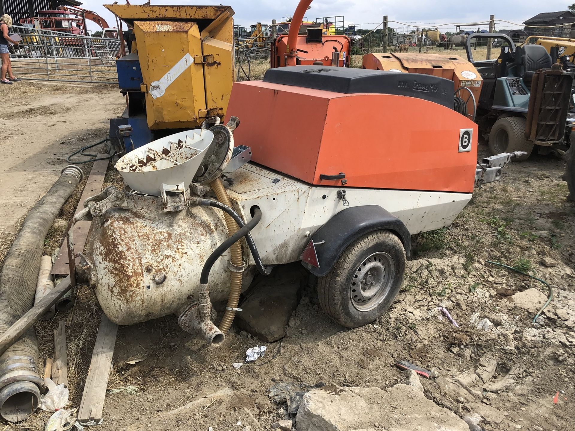 2007 BRINKMANN DC260/45 CONCRETE PUMP - SHOWING 1843 HOURS (UNVERIFIED) *PLUS VAT*