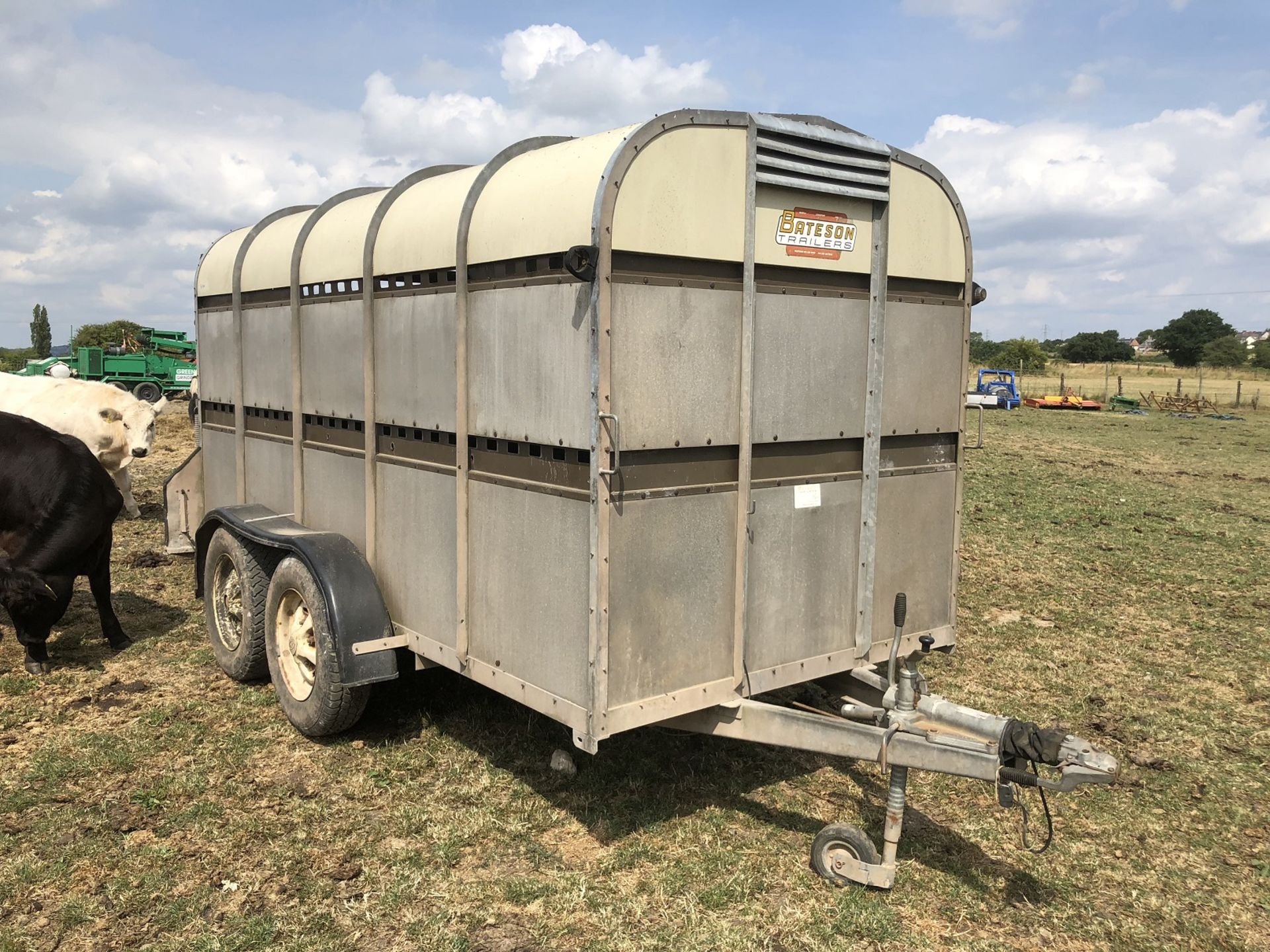 1994 TWIN AXLE BATESON 48LT CATTLE / LIVESTOCK TRAILER *NO VAT*