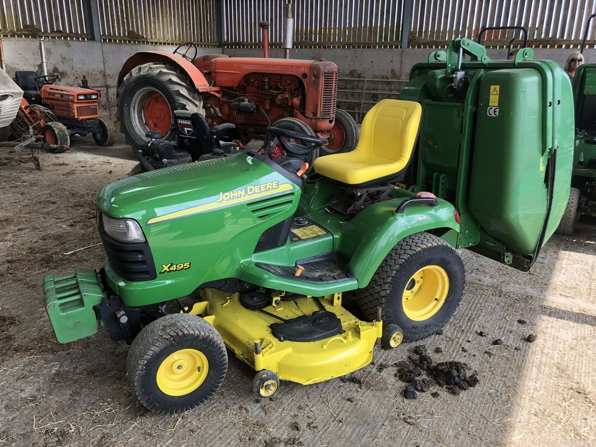 JOHN DEERE X595 RIDE ON DIESEL LAWN MOWER, IN WORKING ORDER *PLUS VAT* - Image 10 of 10