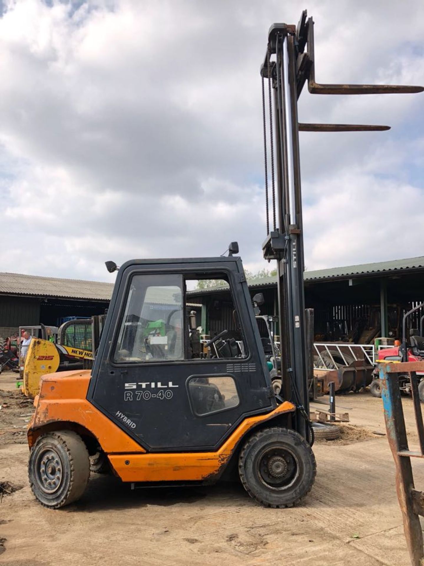 2006 STILL R70-40 HYBRID DIESEL FORKLIFT TRUCK 4 TONNE *PLUS VAT* - Image 5 of 12