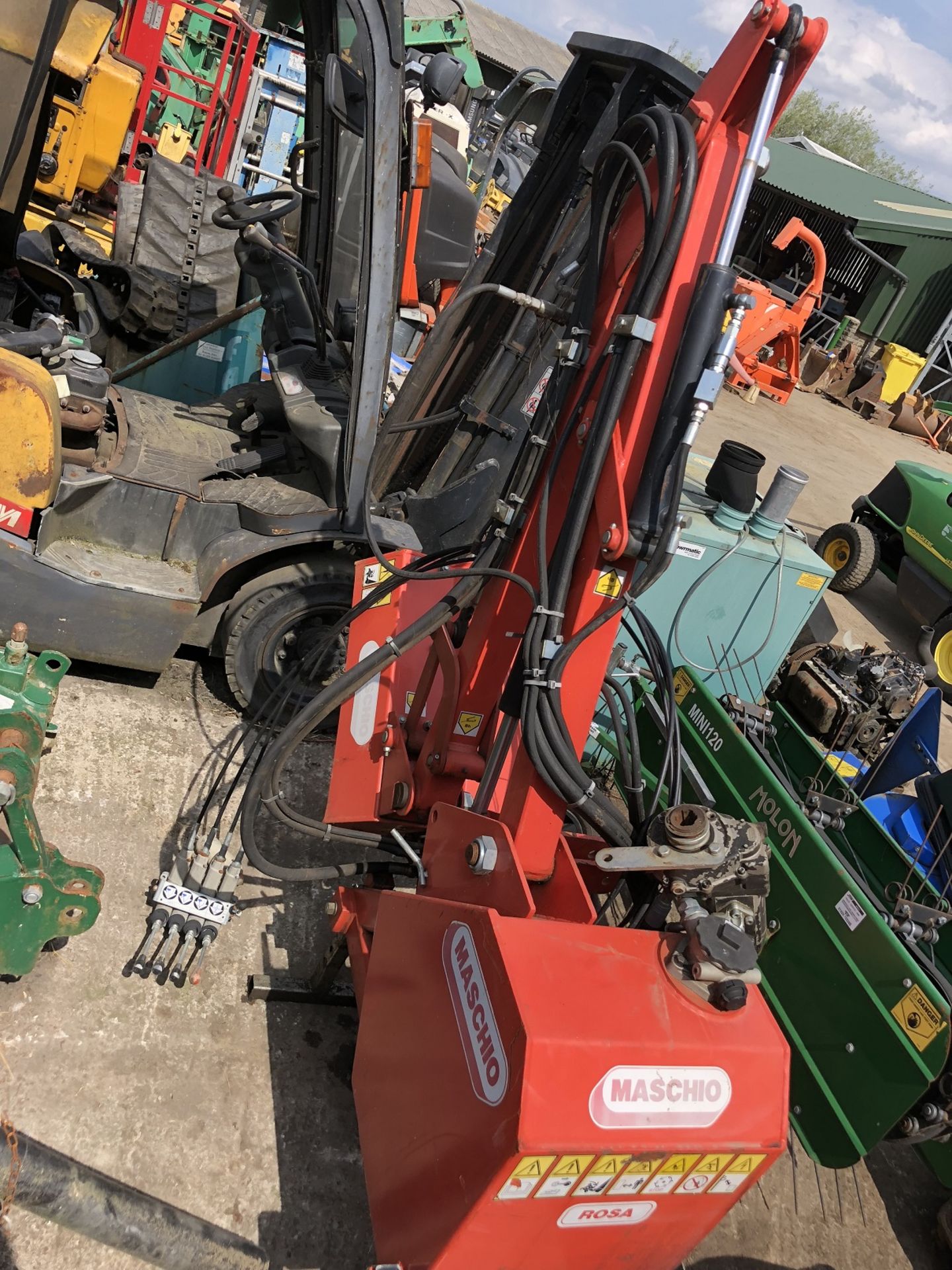 MASCHIO ROSA REAR MOUNTED LAND-CLEARING HEDGE CUTTER, IN WORKING ORDER *PLUS VAT* - Image 3 of 5