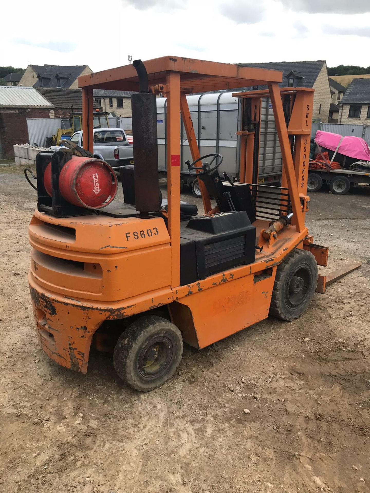 LANSING HENLEY GAS FORKLIFT MODEL 7 *PLUS VAT* - Image 5 of 9