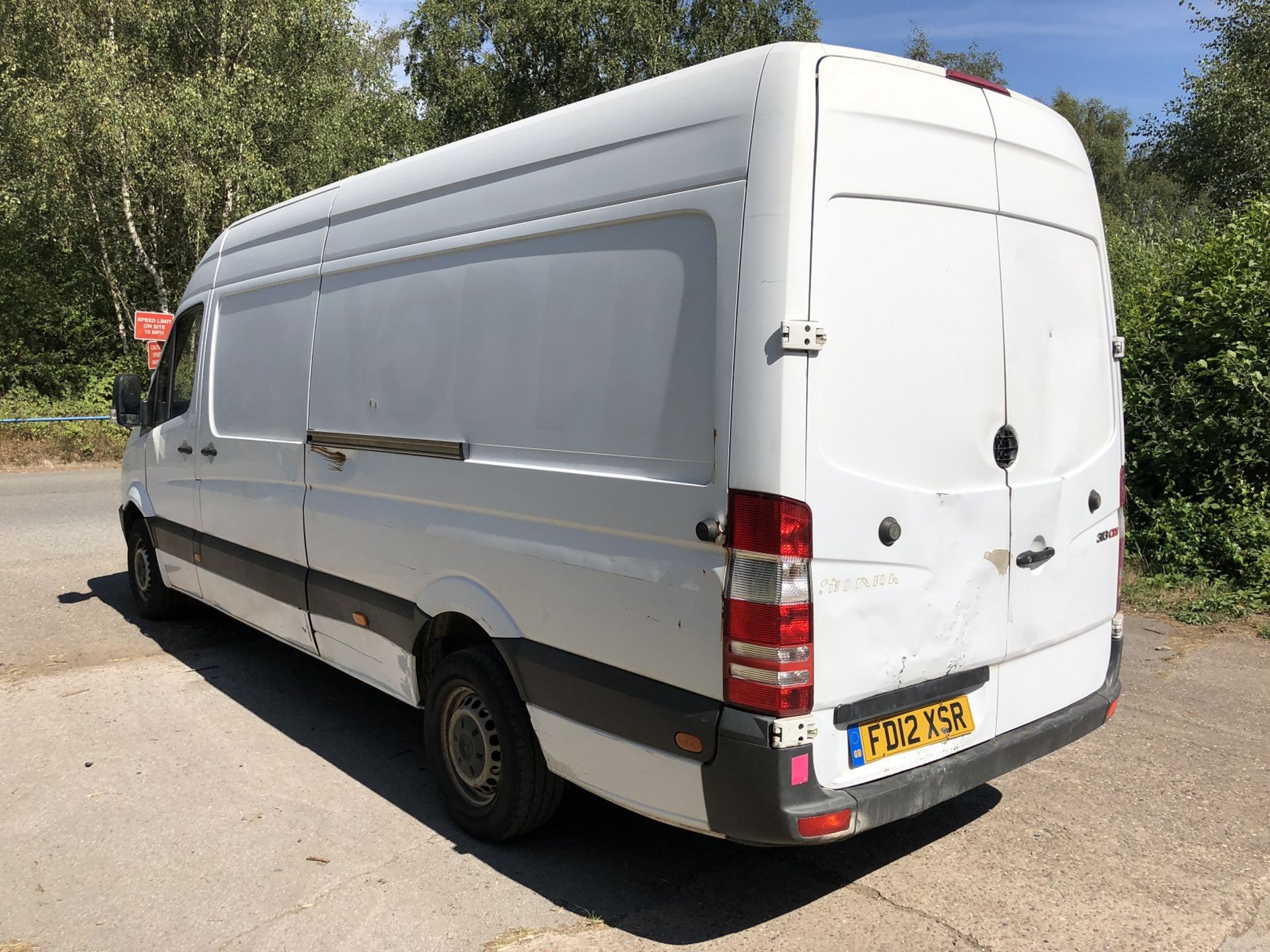 2012/12 REG MERCEDES-BENZ SPRINTER 313 CDI WHITE DIESEL PANEL VAN, SHOWING 1 FORMER KEEPER *NO VAT* - Image 4 of 16