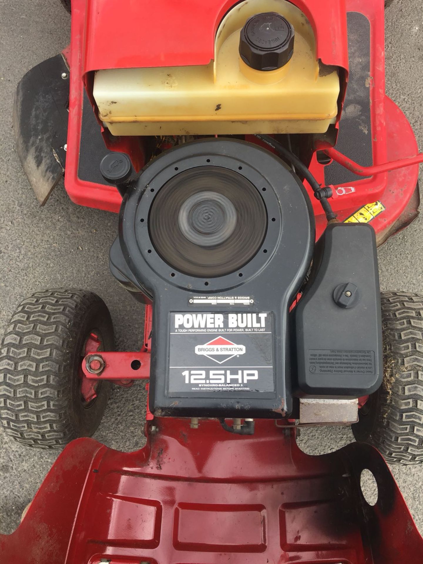 1998 MURRAY 125/96 RIDE ON LAWN MOWER *NO VAT* - Image 8 of 12