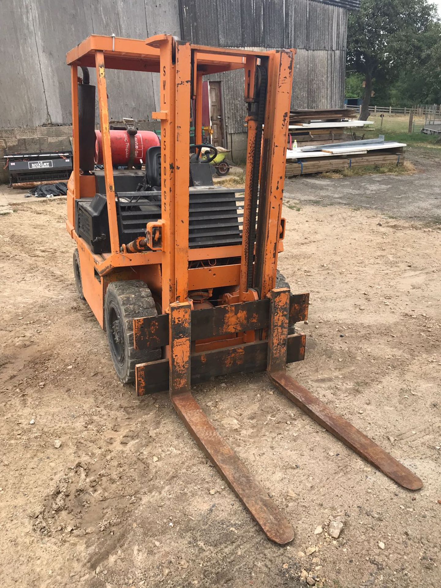 LANSING HENLEY GAS FORKLIFT MODEL 7 *PLUS VAT* - Image 3 of 9