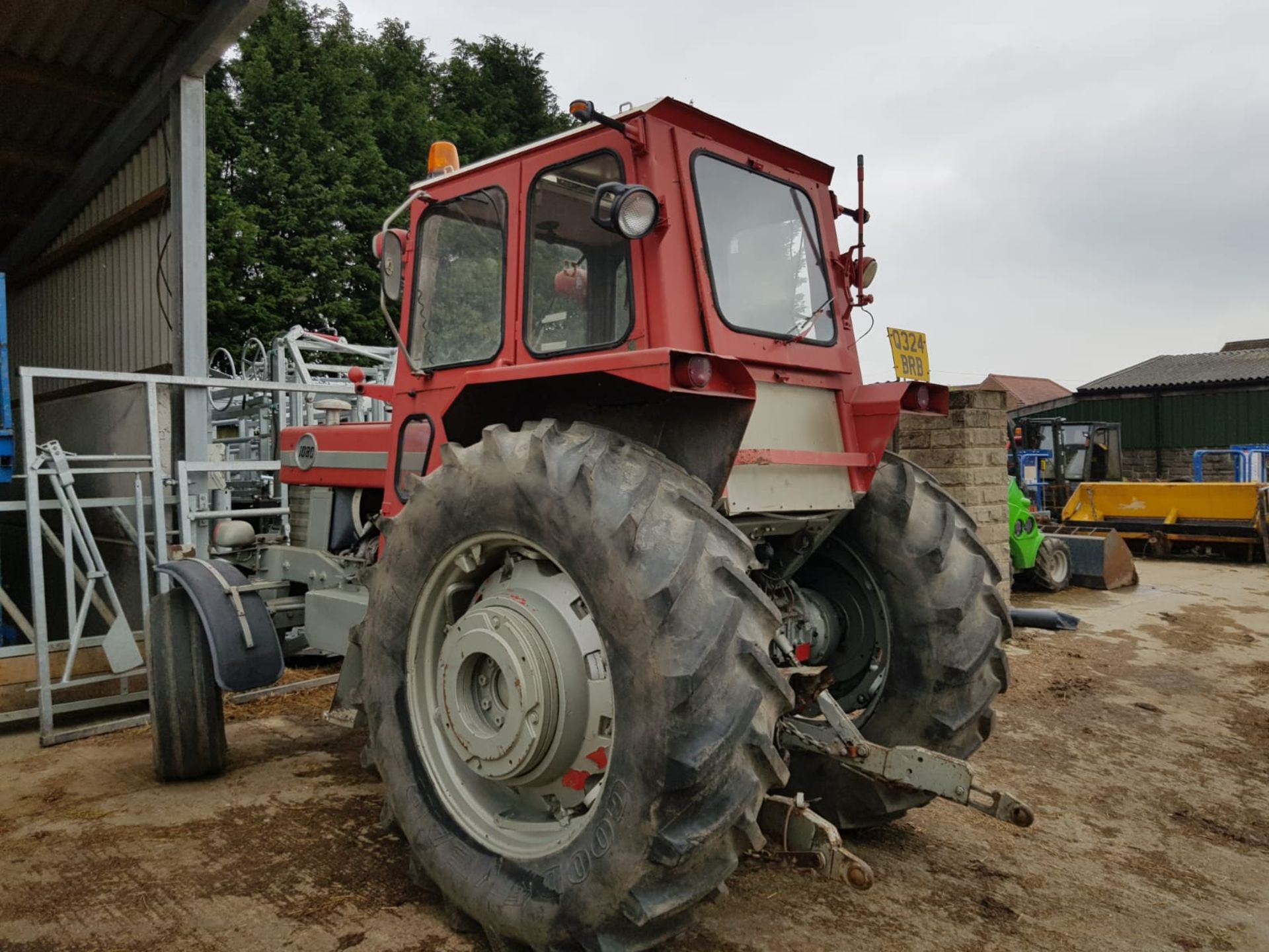 1971 MASSEY FERGUSON 1080 TRACTOR, 2X SPOOL VALVES, STARTS, DRIVES & PTO TURNS *PLUS VAT* - Image 4 of 13