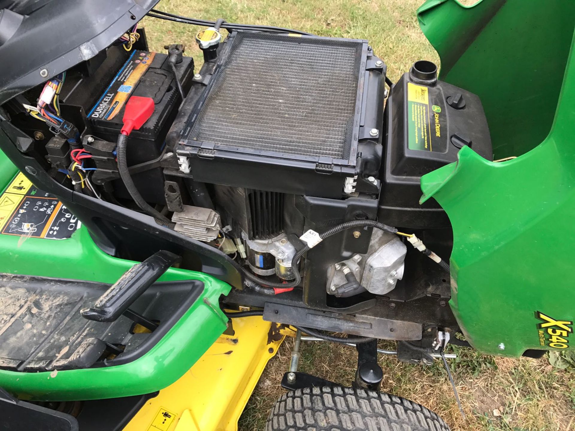 2009 JOHN DEERE X540 MULTI TERRAIN RIDE ON MOWER, C/W 54" CUTTING DECK *PLUS VAT* - Image 8 of 10