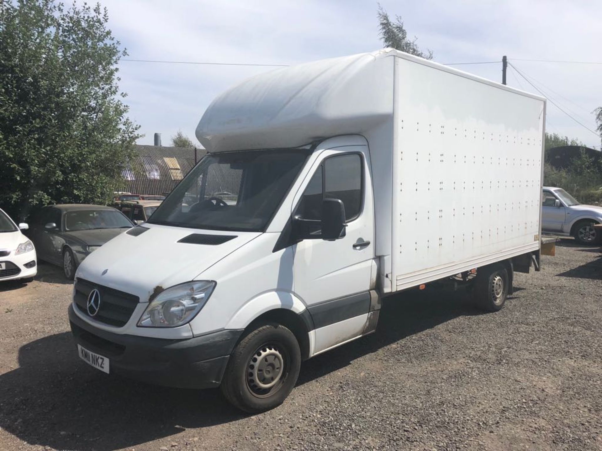 2011/11 REG MERCEDES-BENZ SPRINTER 313 CDI WHITE DIESEL BOX VAN, SHOWING 2 FORMER KEEPERS *PLUS VAT* - Image 3 of 19