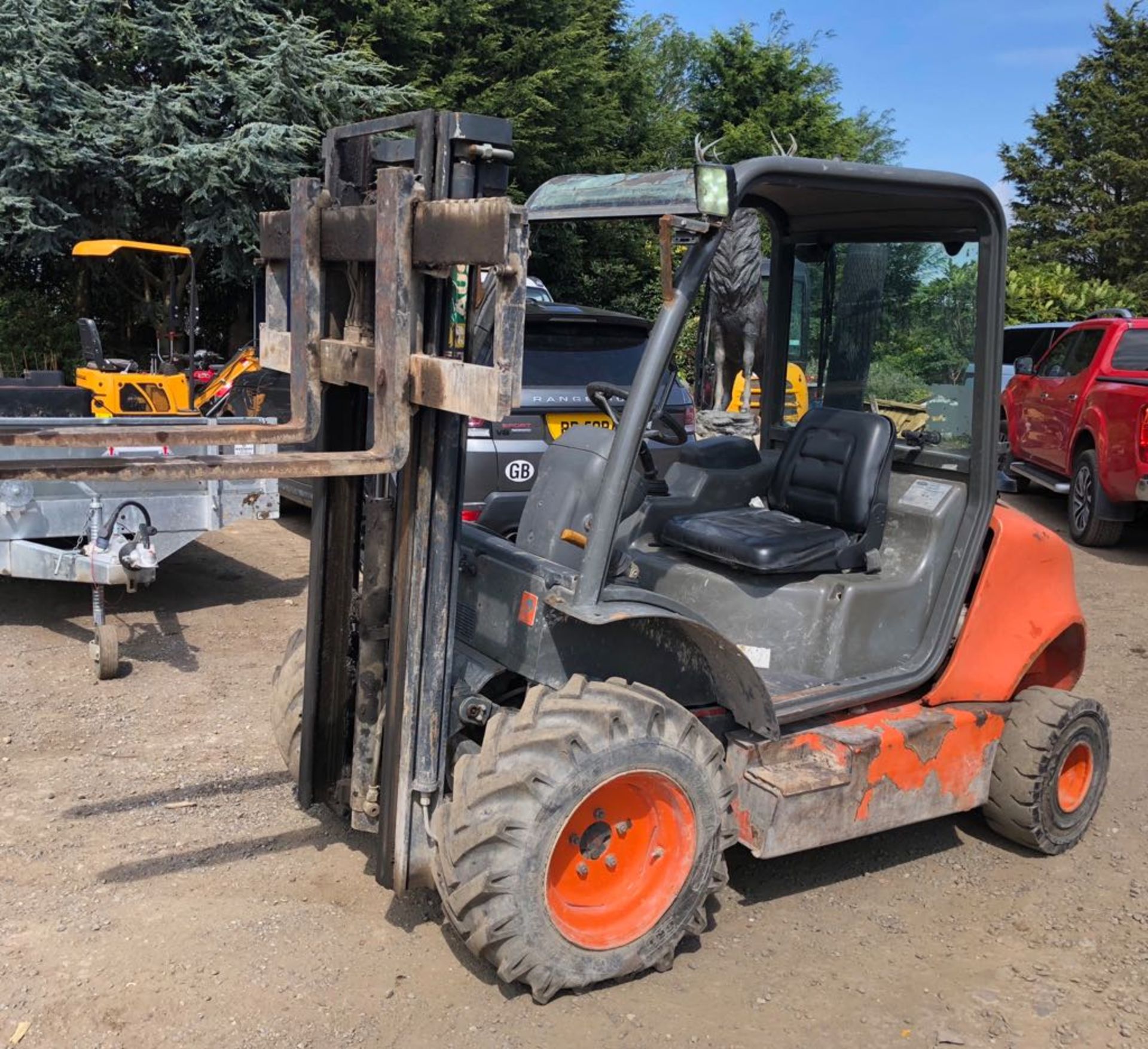 2007 AUSA C150 4X2 FORKLIFT 2.7 TONNE, STARTS, RUNS AND LIFTS *PLUS VAT* - Image 2 of 8