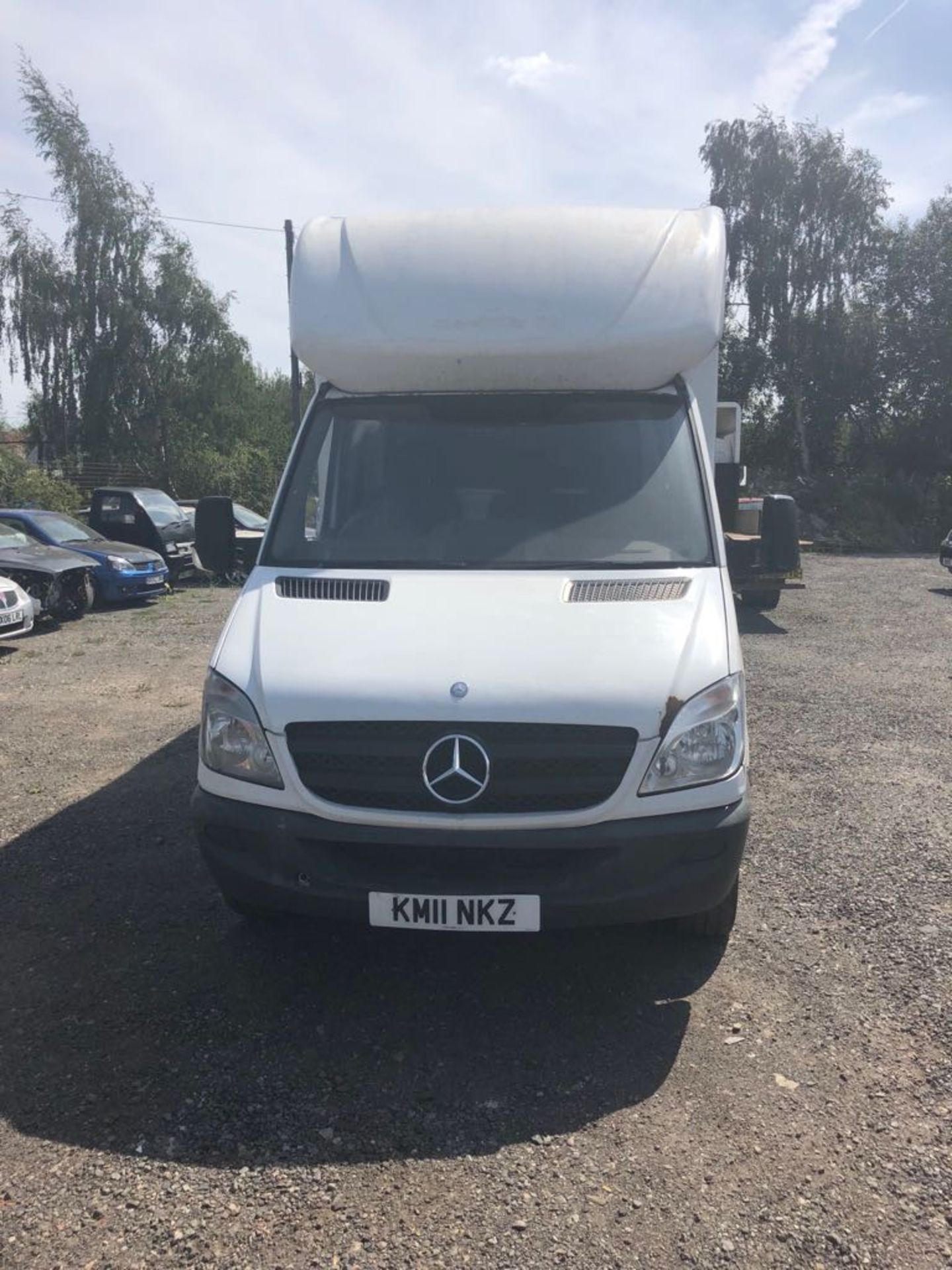 2011/11 REG MERCEDES-BENZ SPRINTER 313 CDI WHITE DIESEL BOX VAN, SHOWING 2 FORMER KEEPERS *PLUS VAT* - Image 2 of 19