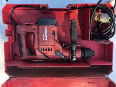 HILTI TE54 110V POWERED DRILL C/W BOX *PLUS VAT*