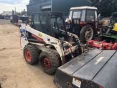 BOBCAT 763 HIGH FLOW SKID STEER, SHOWING 2856 HOURS, 4FT BUCKET INCLUDED *PLUS VAT*