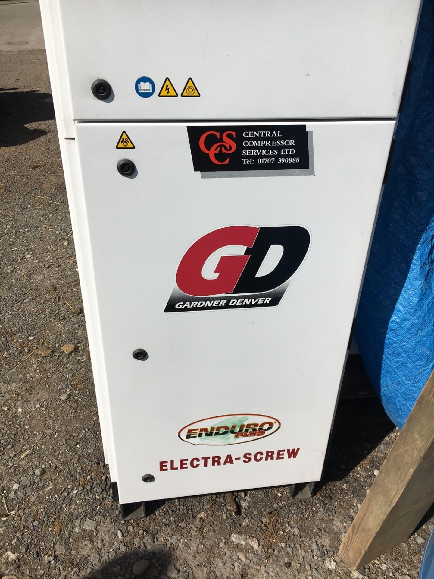 2004 GARDNER DENVER ELECTRA SCREW ENDURO PLUS COMPRESSOR ES 37-7.5 EANA *PLUS VAT* - Image 2 of 7