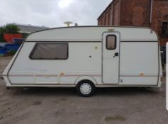 1995 FLEETWOOD COLCHESTER 1500/2E8 2 BERTH SINGLE AXLE CARAVAN, C/W AWNING AS PICTURED *NO VAT*