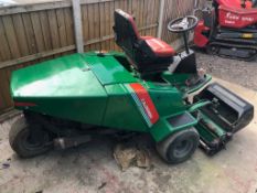 RANSOMES CLASSIC-D RIDE ON DIESEL LAWN MOWER, KUBOTA ENGINE, RUNS AND DRIVES *NO VAT*
