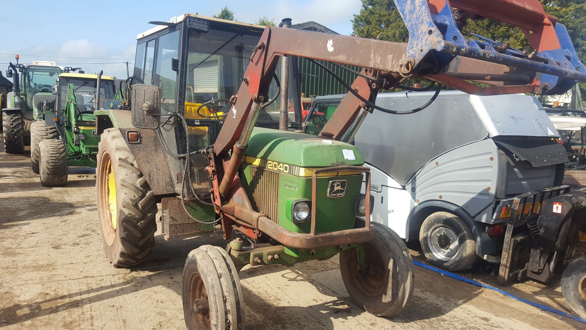 1981 JOHN DEERE 2040 DIESEL LOADING TRACTOR *PLUS VAT*