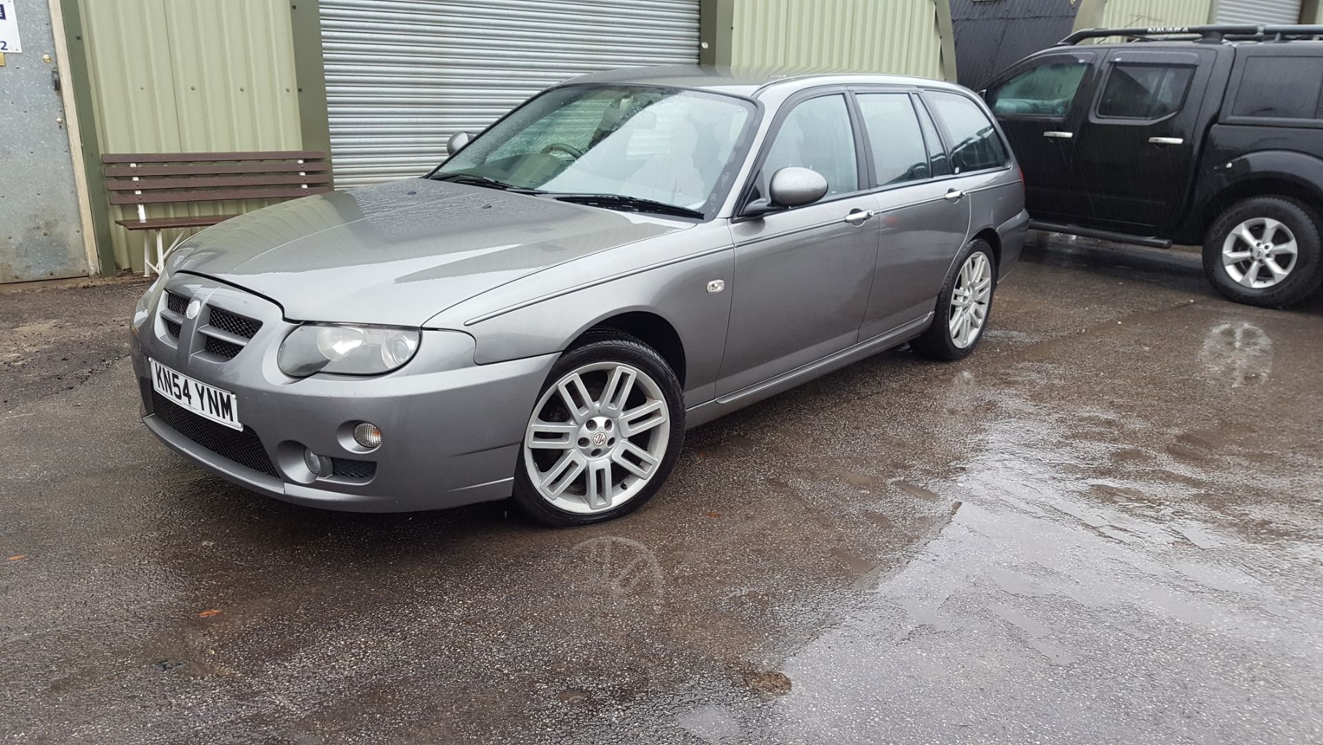 2004/54 REG MG ZT-T+ TURBO GREY PETROL ESTATE, SHOWING 4 FORMER KEEPERS *NO VAT*