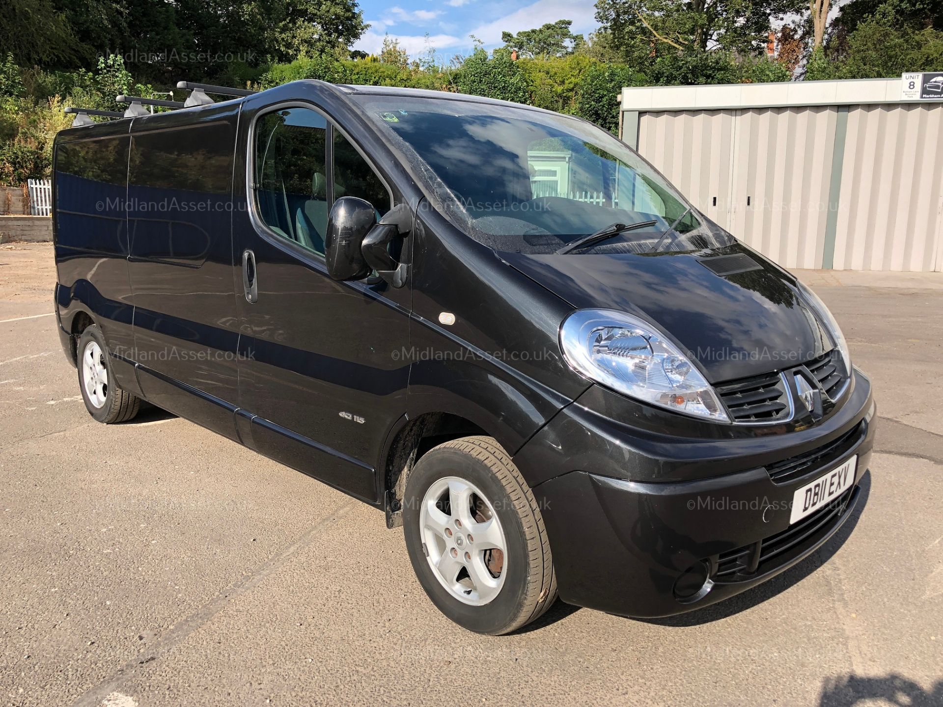 2011/11 REG RENAULT TRAFIC LL29 SPORT DCI 115 BLACK DIESEL PANEL VAN *NO VAT*