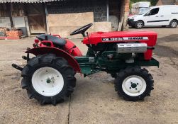 COMPACT TRACTOR YANMAR 1300D, 4X4, DIESEL, 4 WHEEL DRIVE, REAR PTO, 3 POINT LINKAGE, ONLY 839 HOURS
