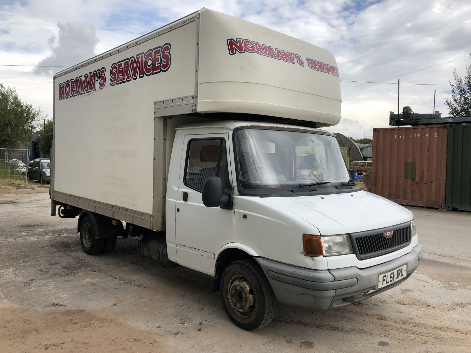 2001/51 REG LDV 400 CONVOY D LWB WHITE DIESEL LUTON VAN *NO VAT*