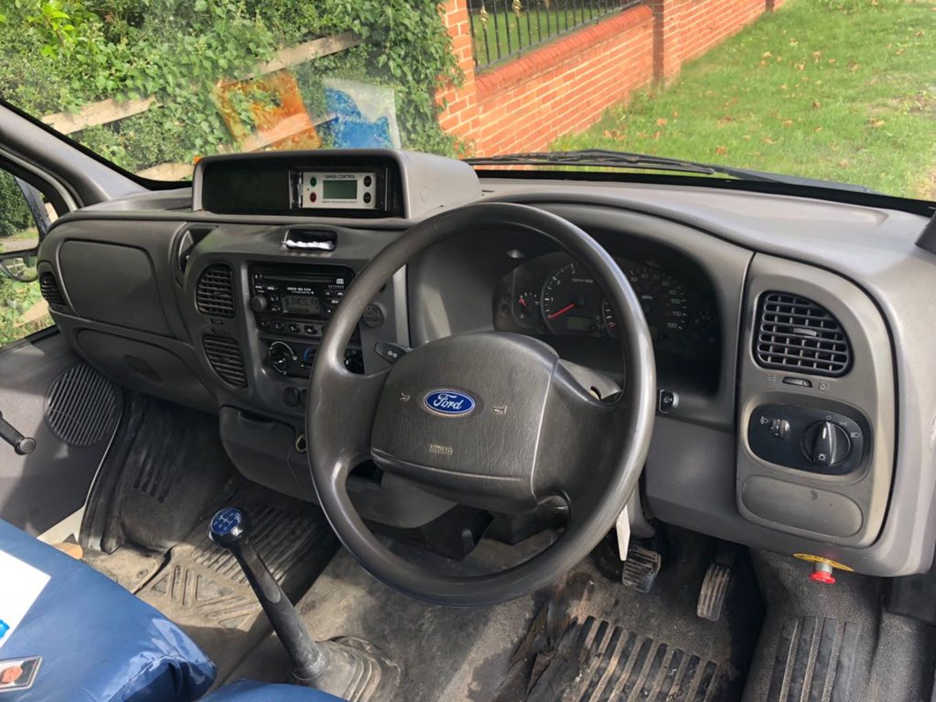 2003/53 REG FORD TRANSIT 350 MWB TD WHITE DIESEL TIPPER *NO VAT* - Image 9 of 13