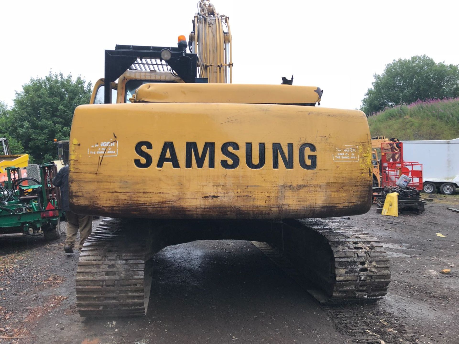 1998 SAMSUNG MX225LS HYDRAULIC EXCAVATOR / TRACKED DIGGER - IN WORKING ORDER *PLUS VAT* - Image 3 of 10