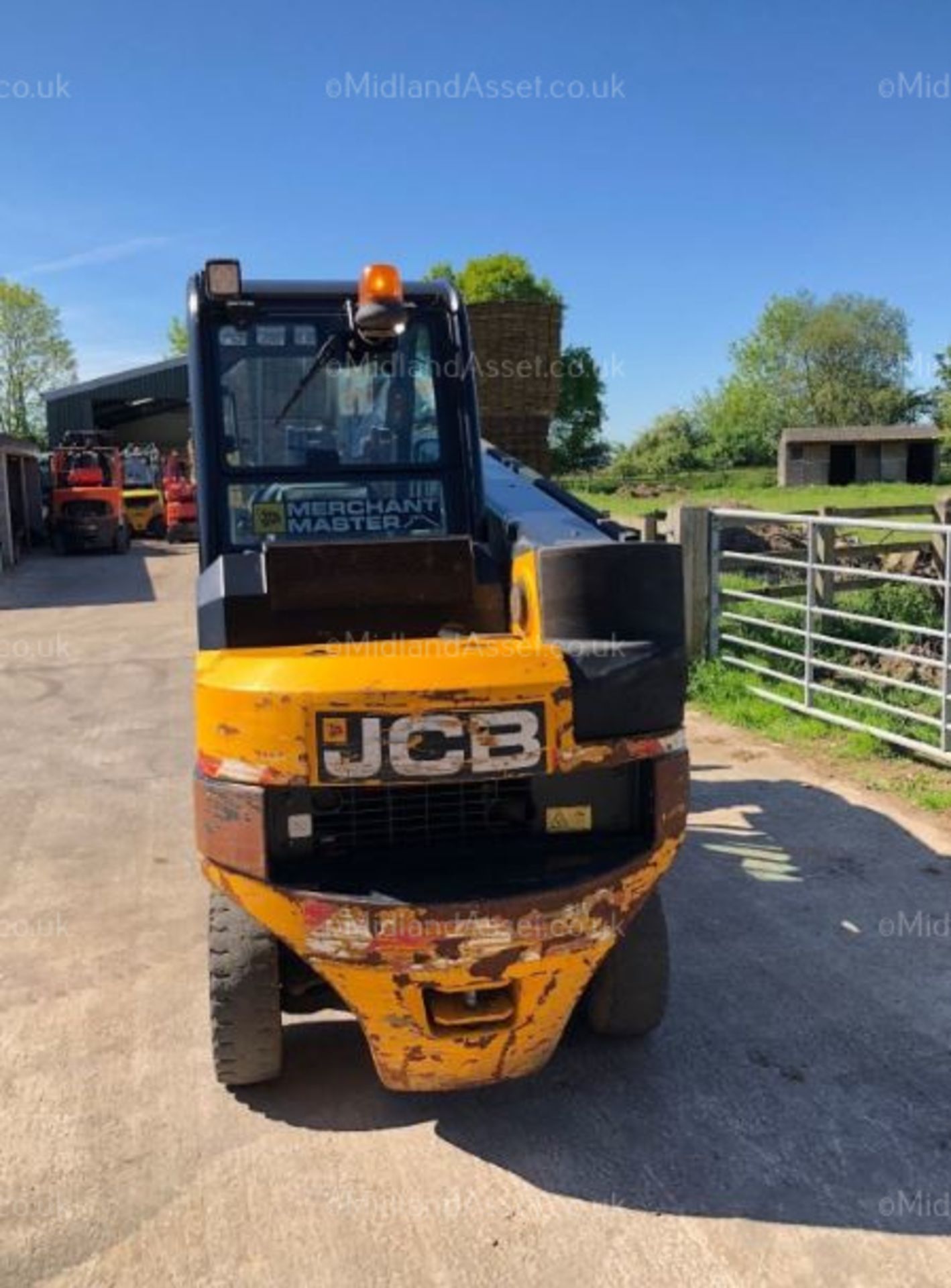 JCB 35D TELETRUCK FORKLIFT, MERCHANT MASTER ECO, Year 2015, 3.5 TON, 1167 HOURS *PLUS VAT* - Image 3 of 7