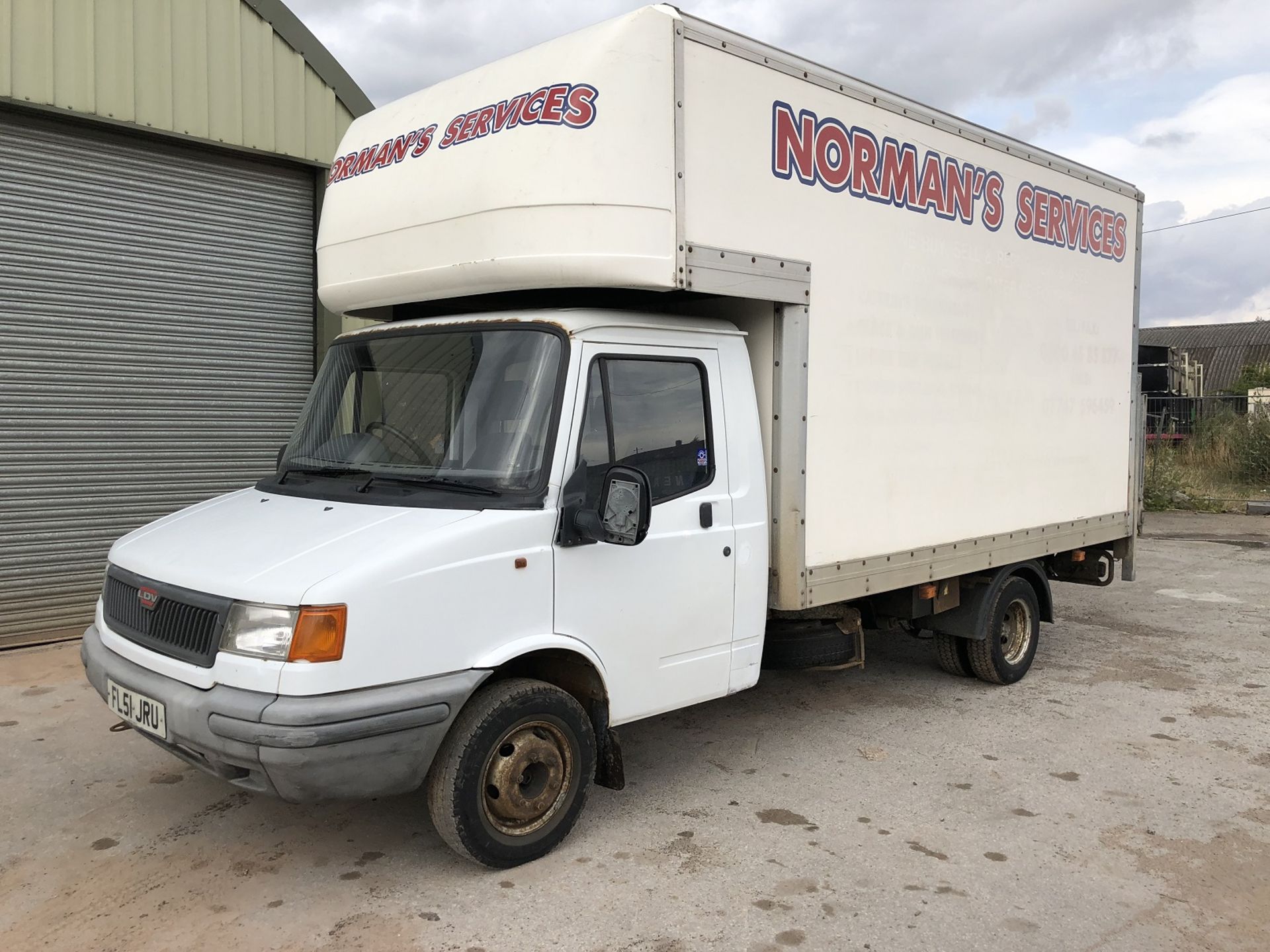 2001/51 REG LDV 400 CONVOY D LWB WHITE DIESEL LUTON VAN *NO VAT* - Image 3 of 15