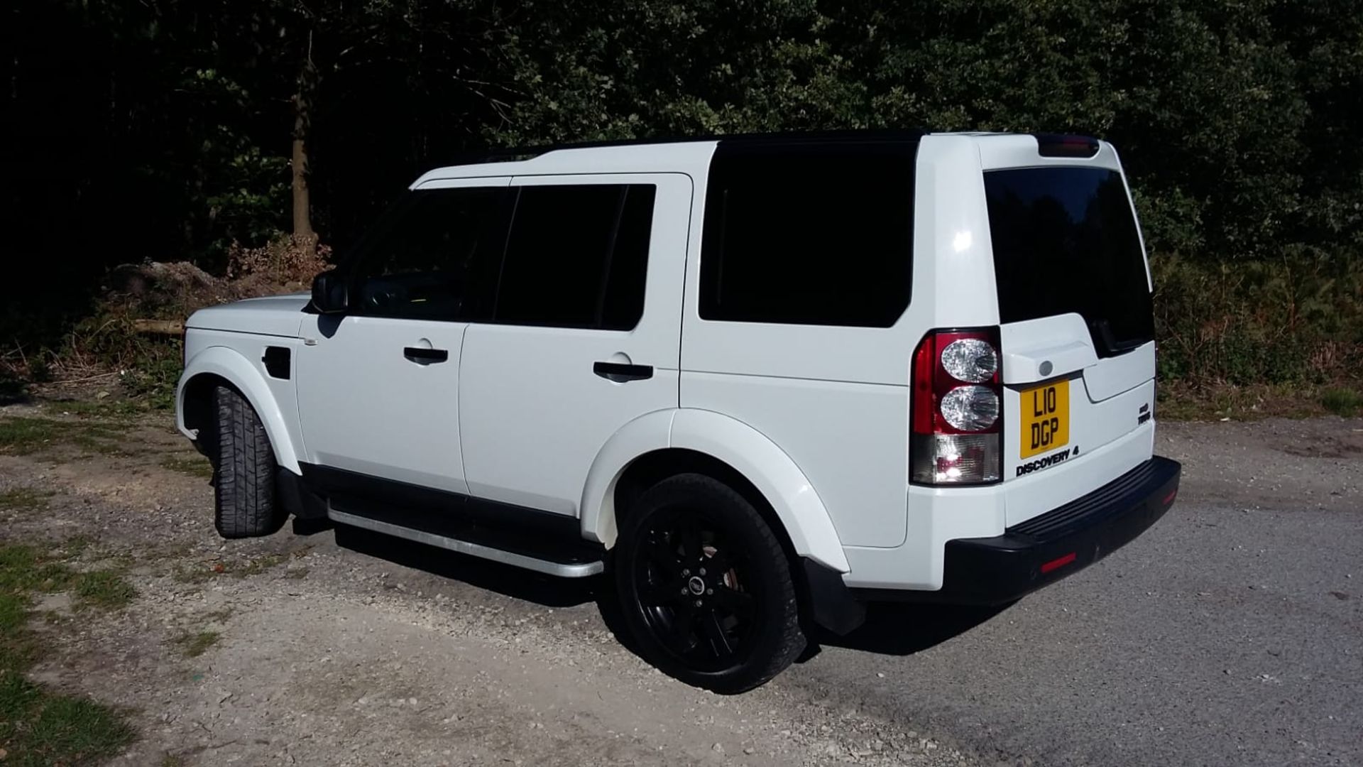 2011/60 REG LAND ROVER DISCOVERY TDV6 AUTOMATIC WHITE DIESEL LIGHT 4X4 *NO VAT* - Image 4 of 11