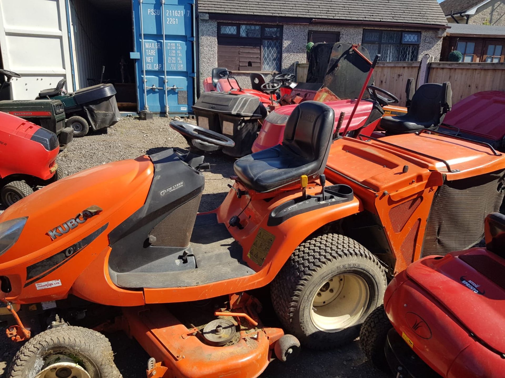 2008 KUBOTA GR2100-II 4WD RIDE ON DIESEL LAWN MOWER, STARTS, DRIVES AND MOWS *PLUS VAT* - Image 2 of 6