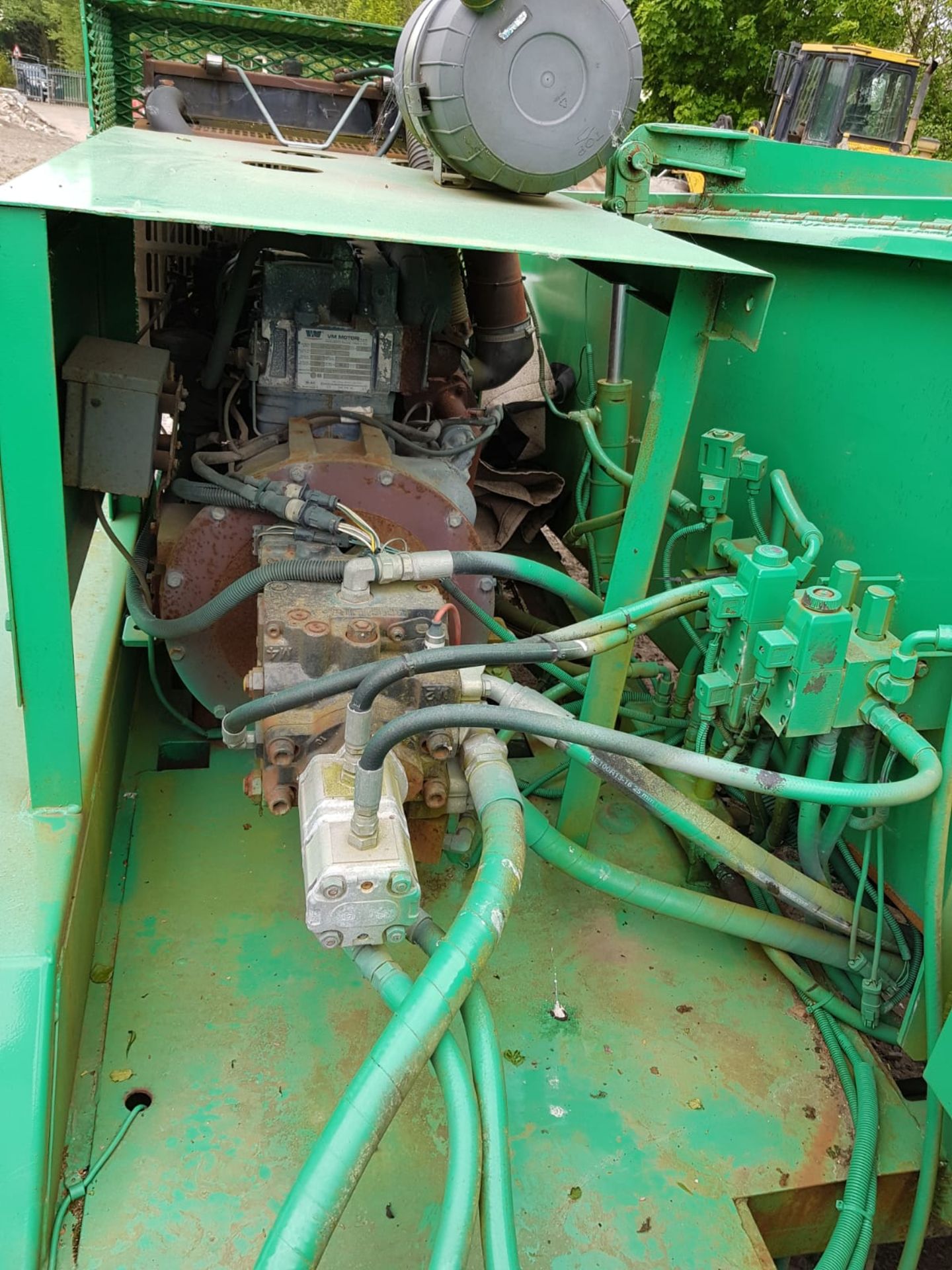 TWIN AXLE GREEN GRINDER PACKER 750 MOBILE SHREDDER *PLUS VAT* - Image 11 of 12