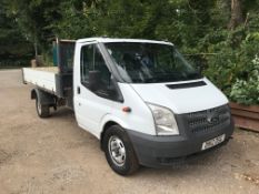 2012/12 REG FORD TRANSIT 125 T350 FWD PICK UP ONE OWNER