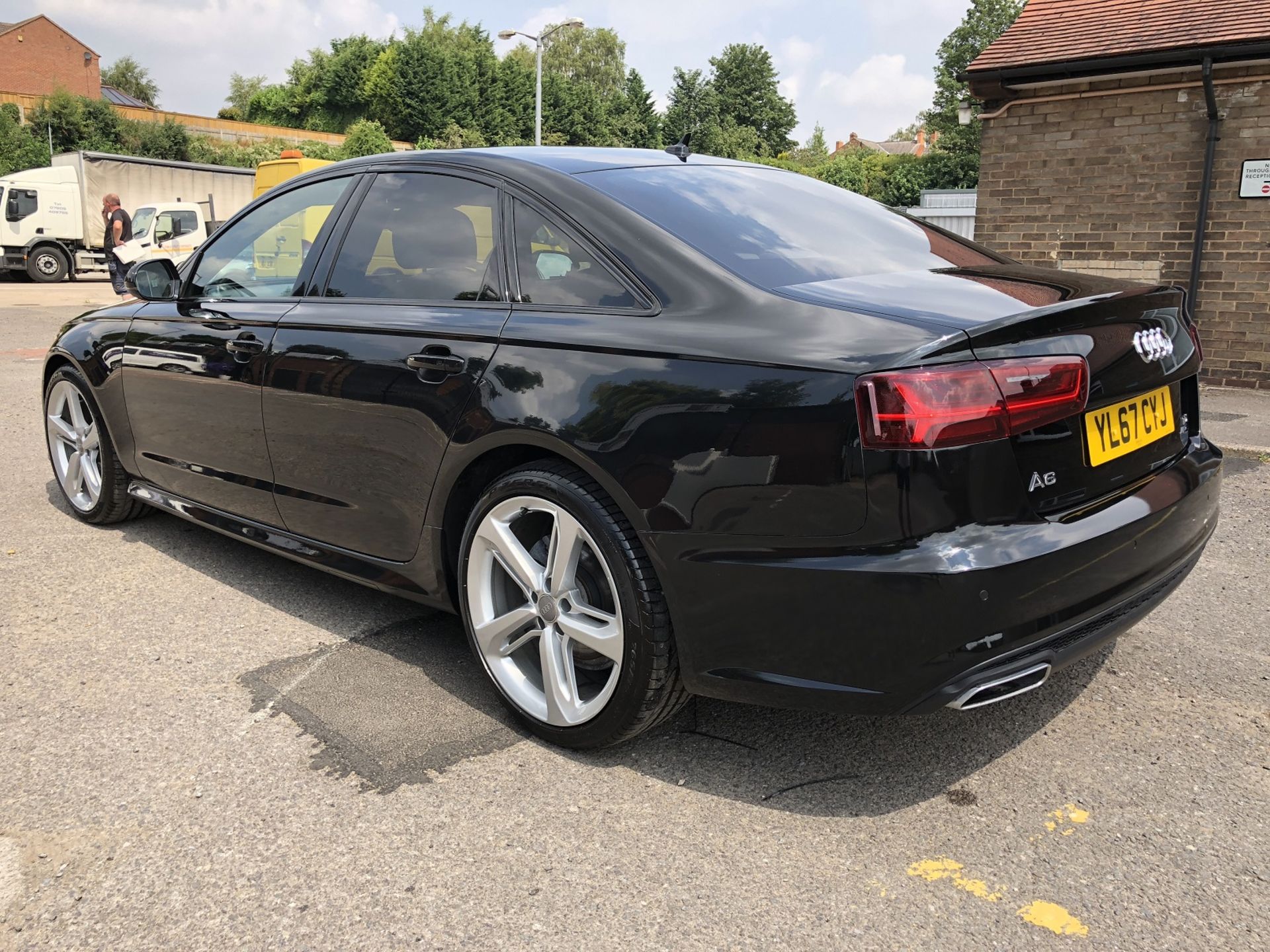 2018/67 REG AUDI A6 S LINE BLACK EDITION 2.0 TDI ULTRA, SHOWING 0 FORMER KEEPERS - 2K MILES *NO VAT* - Image 6 of 29