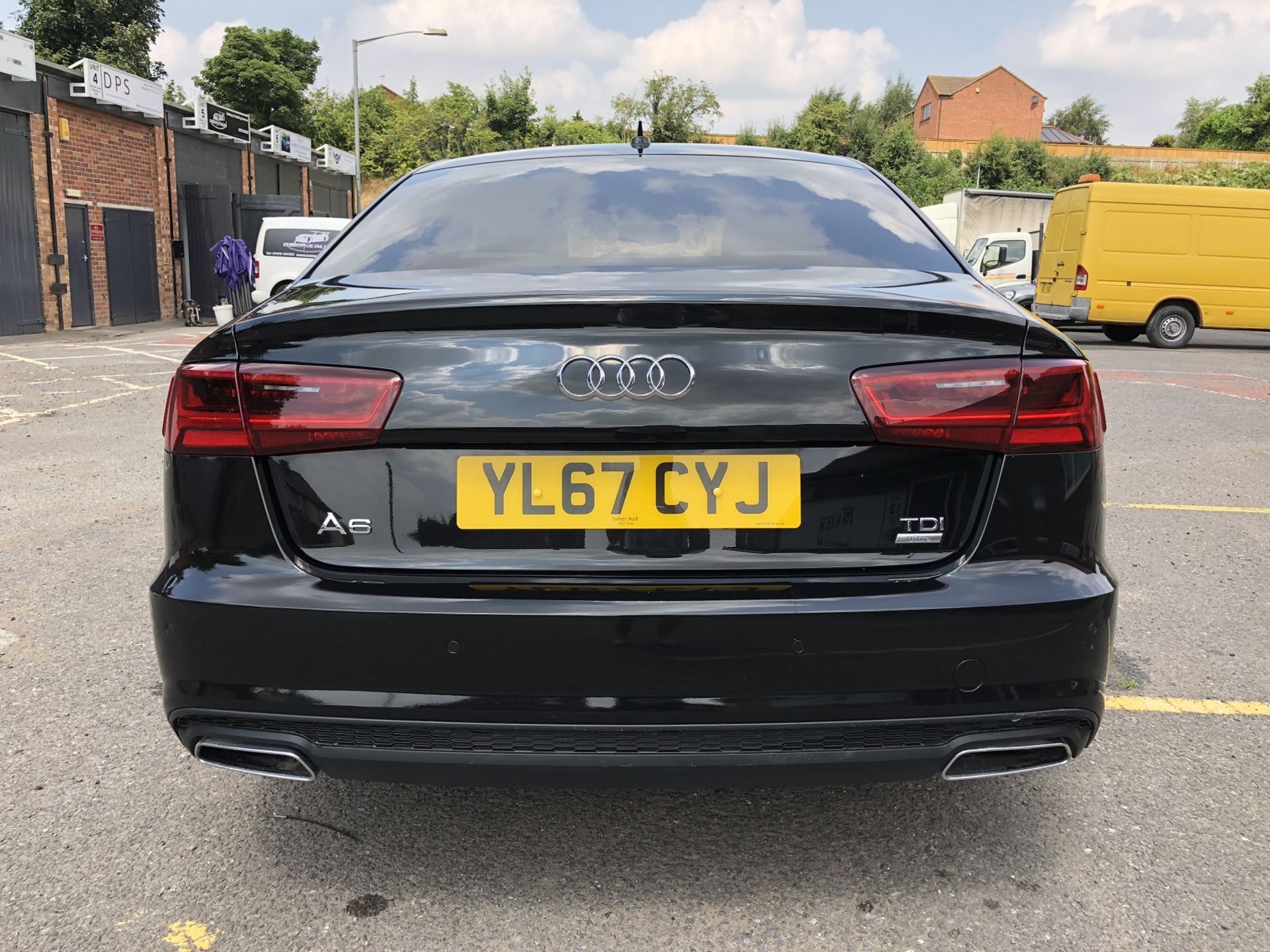 2018/67 REG AUDI A6 S LINE BLACK EDITION 2.0 TDI ULTRA, SHOWING 0 FORMER KEEPERS - 2K MILES *NO VAT* - Image 7 of 29