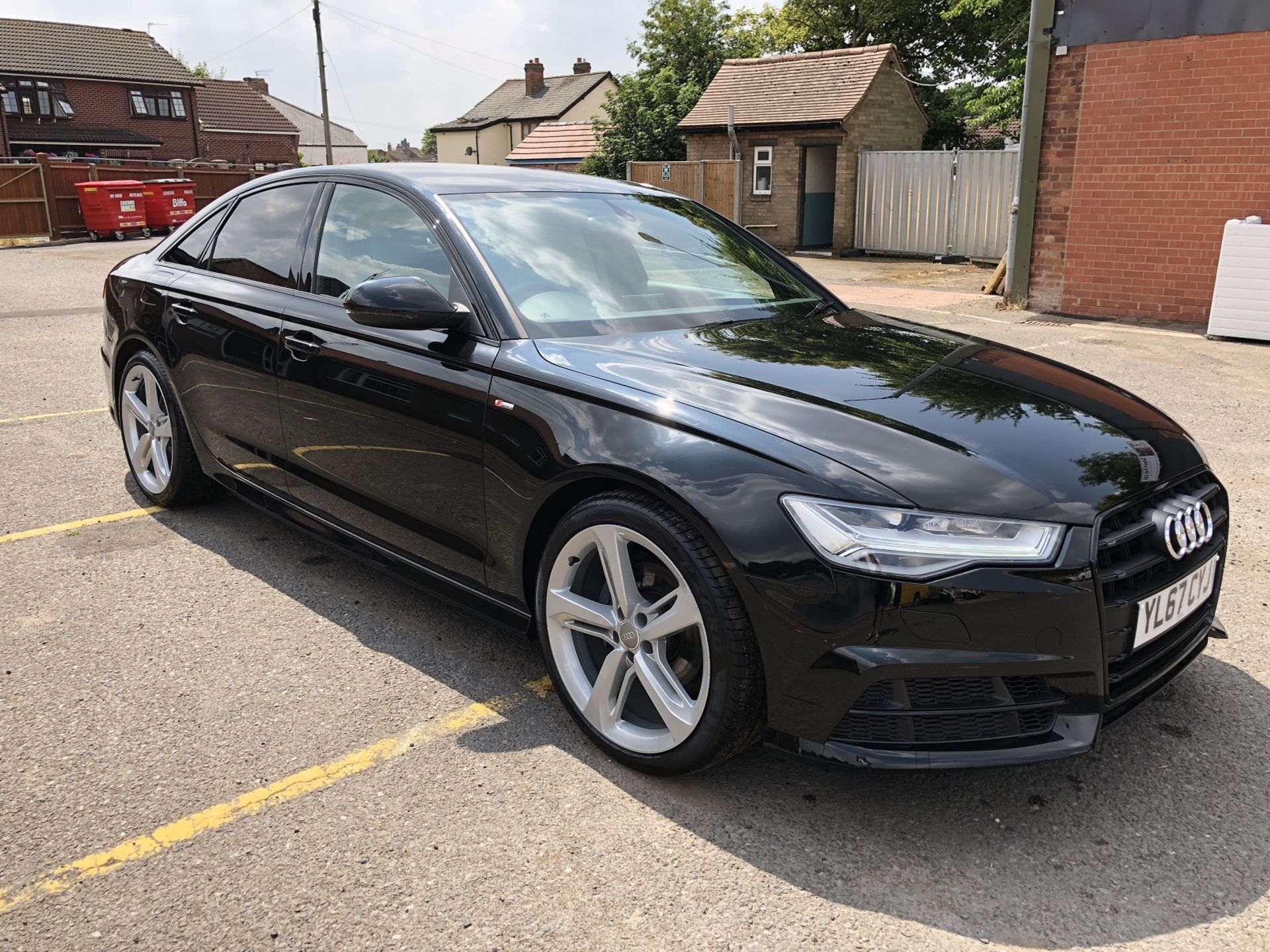 2018/67 REG AUDI A6 S LINE BLACK EDITION 2.0 TDI ULTRA, SHOWING 0 FORMER KEEPERS - 2K MILES *NO VAT* - Image 2 of 29