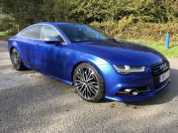 2015 AUDI A7 S LINE QUATTRO BLUE TDI BI-TURBO, 67 REG FORD RANGER, + MANY MORE LOW RESERVE CARS & COMMERCIAL VEHICLES ENDING TODAY FROM 7PM