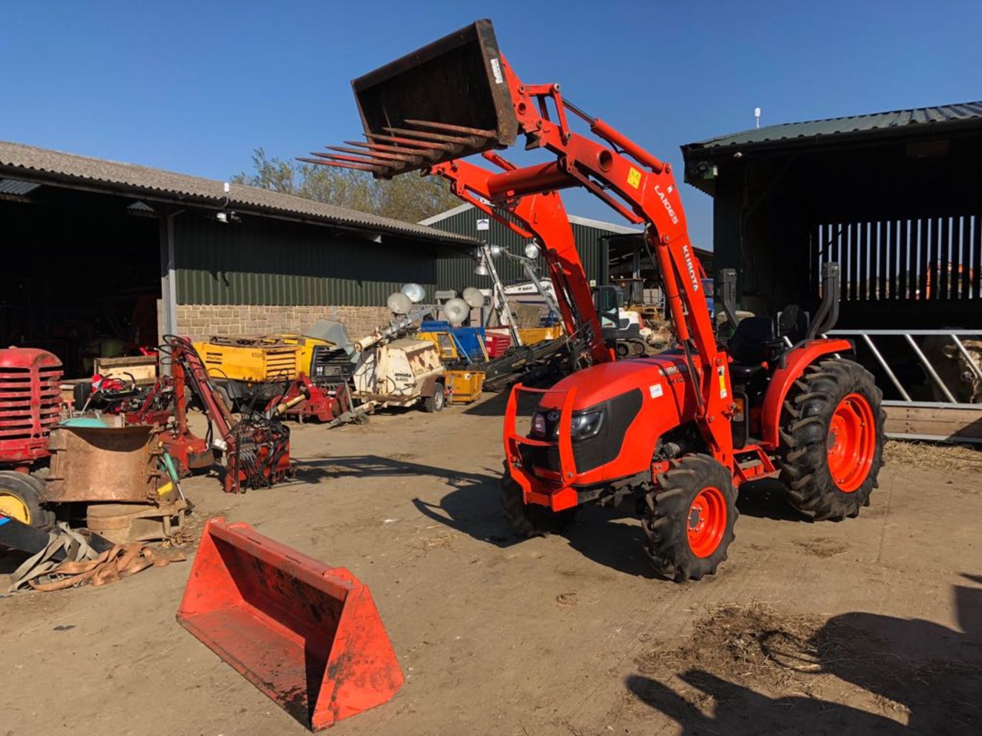 2015/65 Reg KUBOTA MK5000 DIESEL TRACTOR - just 160 hours !!! *PLUS VAT*