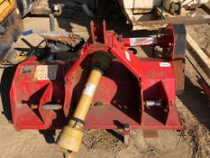 2008 PALLADINO TRINCIASARMENTI 4FT FLAIL MOWER WITH HEAVY DUTY BLADES FOR A COMPACT TRACTOR