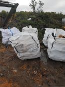 5 X 1 TONNE BAGS OF LOGS - HELP AVAILABLE ON SITE WITH LOADING *NO VAT*