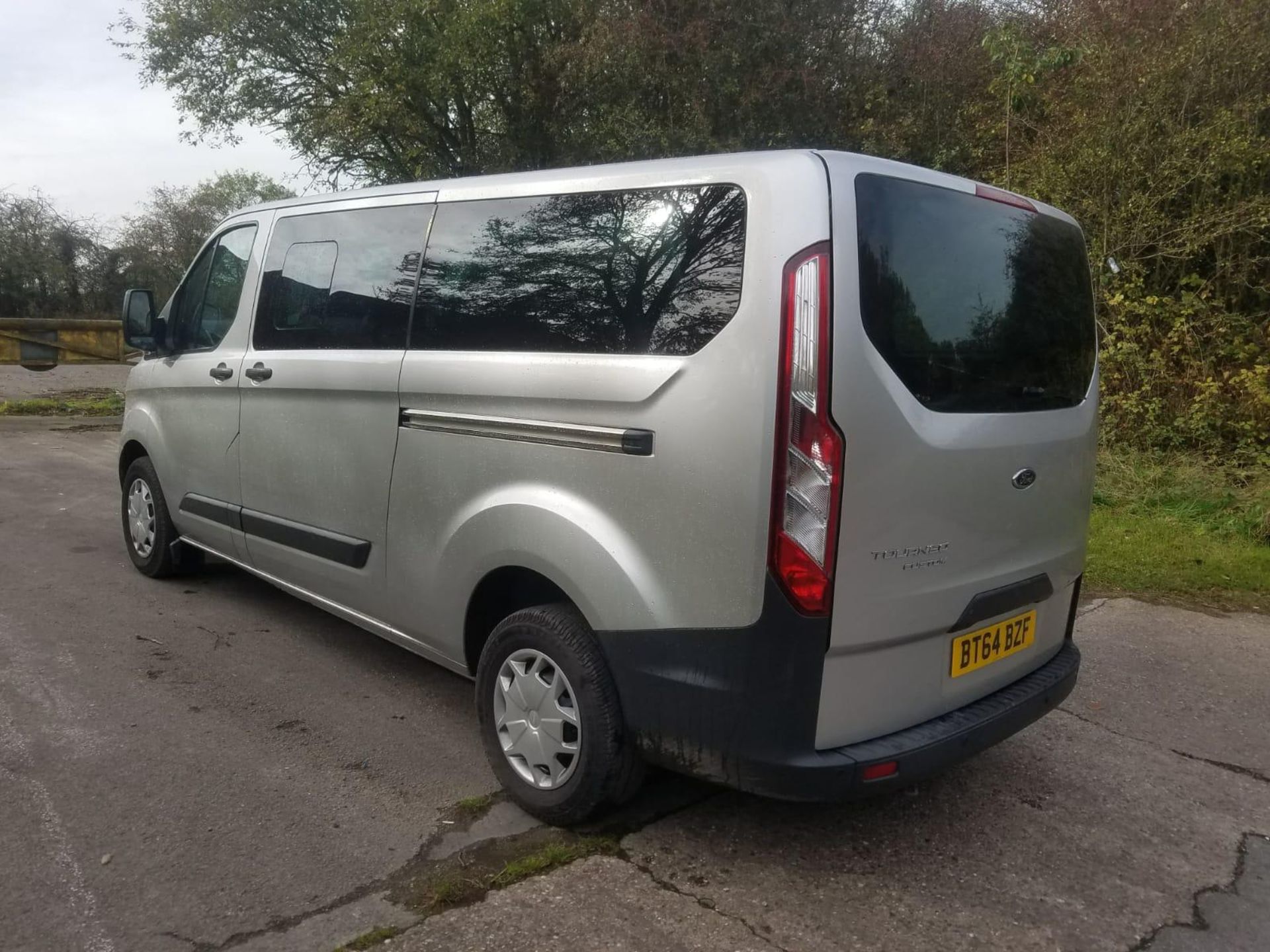 2014/64 REG FORD TOURNEO CUSTOM 300 ZET TDCI ECO-TECH SILVER DIESEL MPV, SHOWING 1 FORMER KEEPER - Image 4 of 12