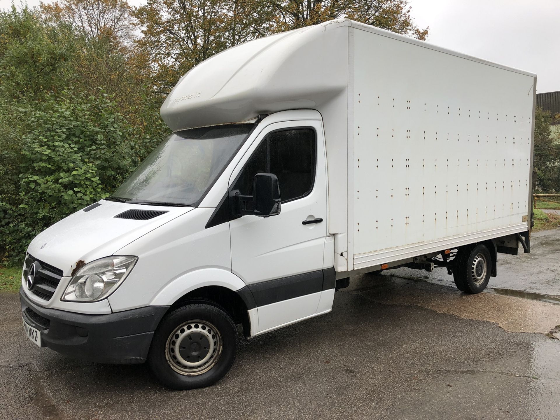 2011/11 REG MERCEDES-BENZ SPRINTER 313 CDI WHITE DIESEL BOX VAN, SHOWING 2 FORMER KEEPERS *NO VAT* - Image 3 of 17