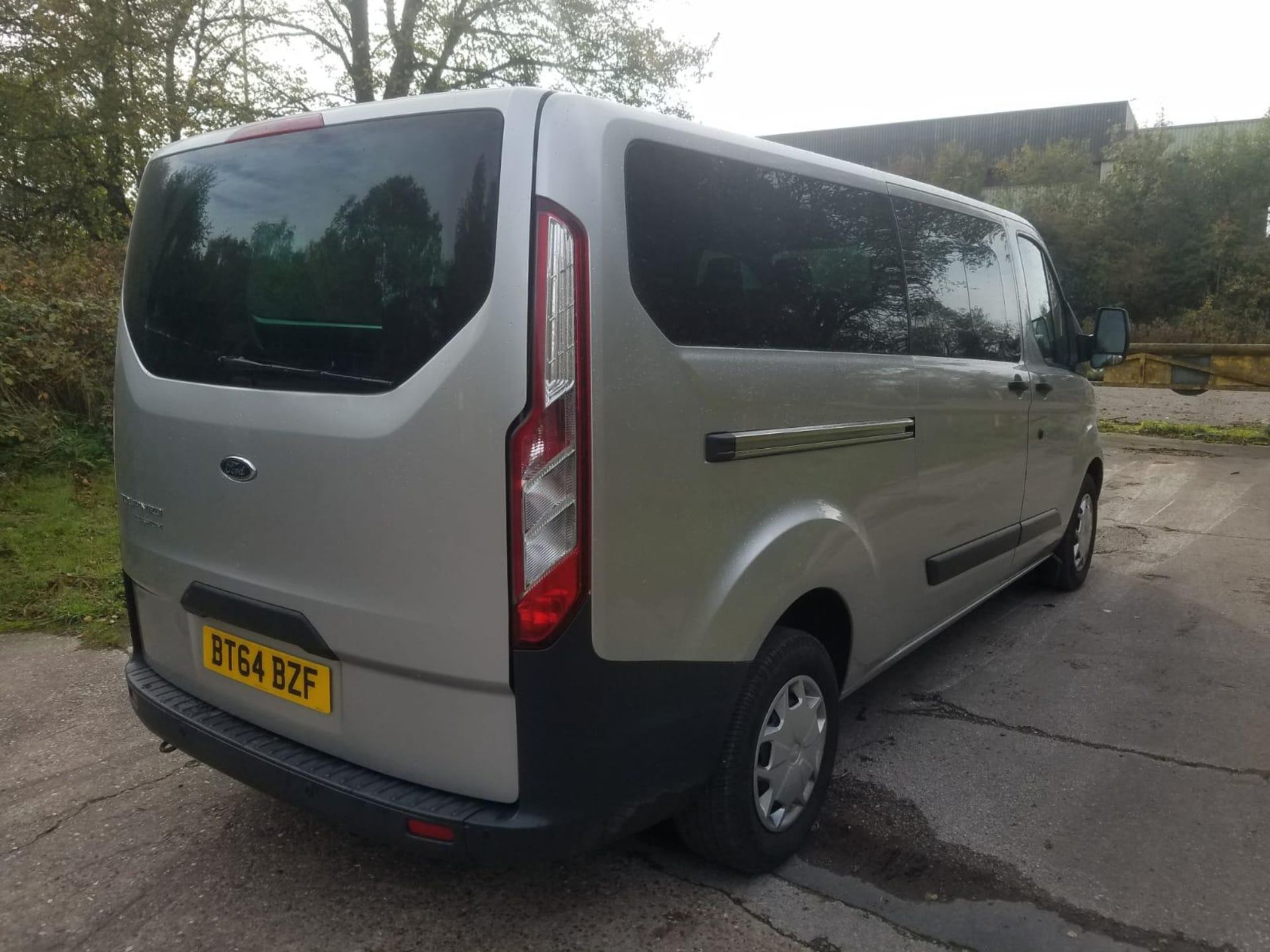 2014/64 REG FORD TOURNEO CUSTOM 300 ZET TDCI ECO-TECH SILVER DIESEL MPV, SHOWING 1 FORMER KEEPER - Image 6 of 12