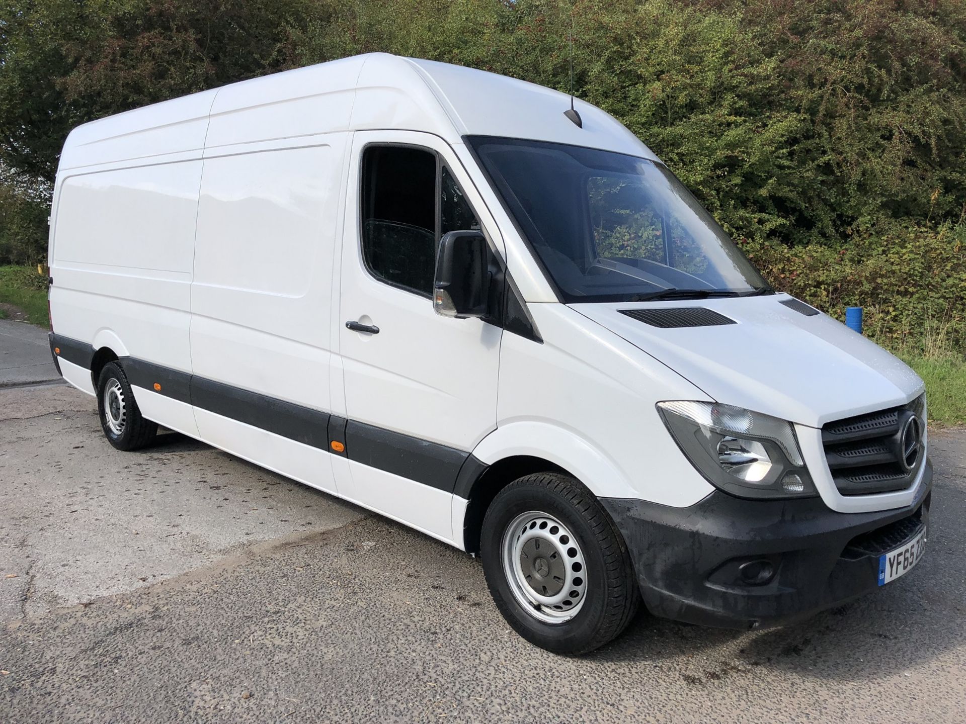 2015/65 REG MERCEDES-BENZ SPRINTER 313 CDI WHITE DIESEL PANEL VAN, SHOWING 1 FORMER KEEPER *NO VAT*